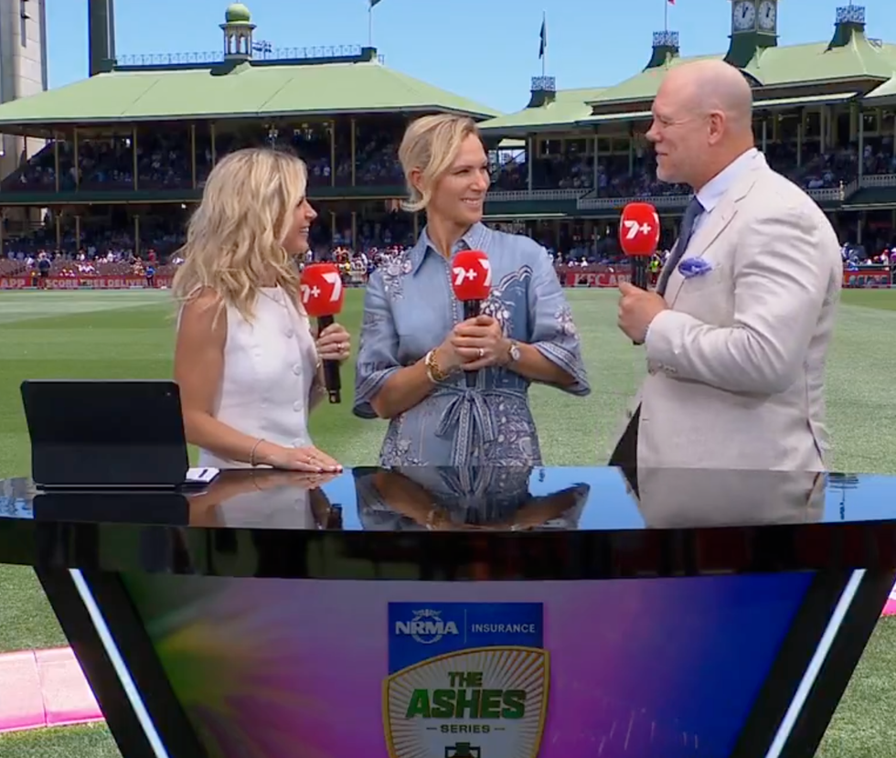 Zara Tindall and Mike Tindall