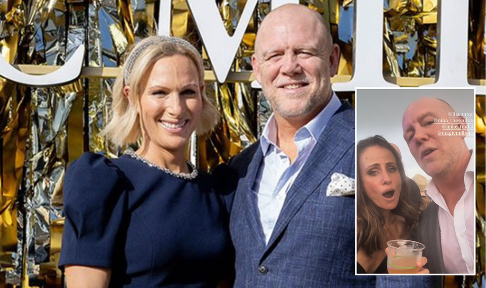 Zara Tindall and Mike Tindall