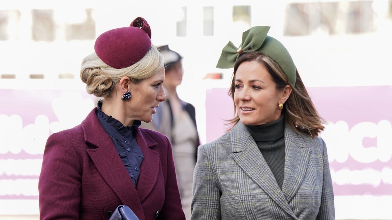 Zara Tindall and Natalie Pinkham