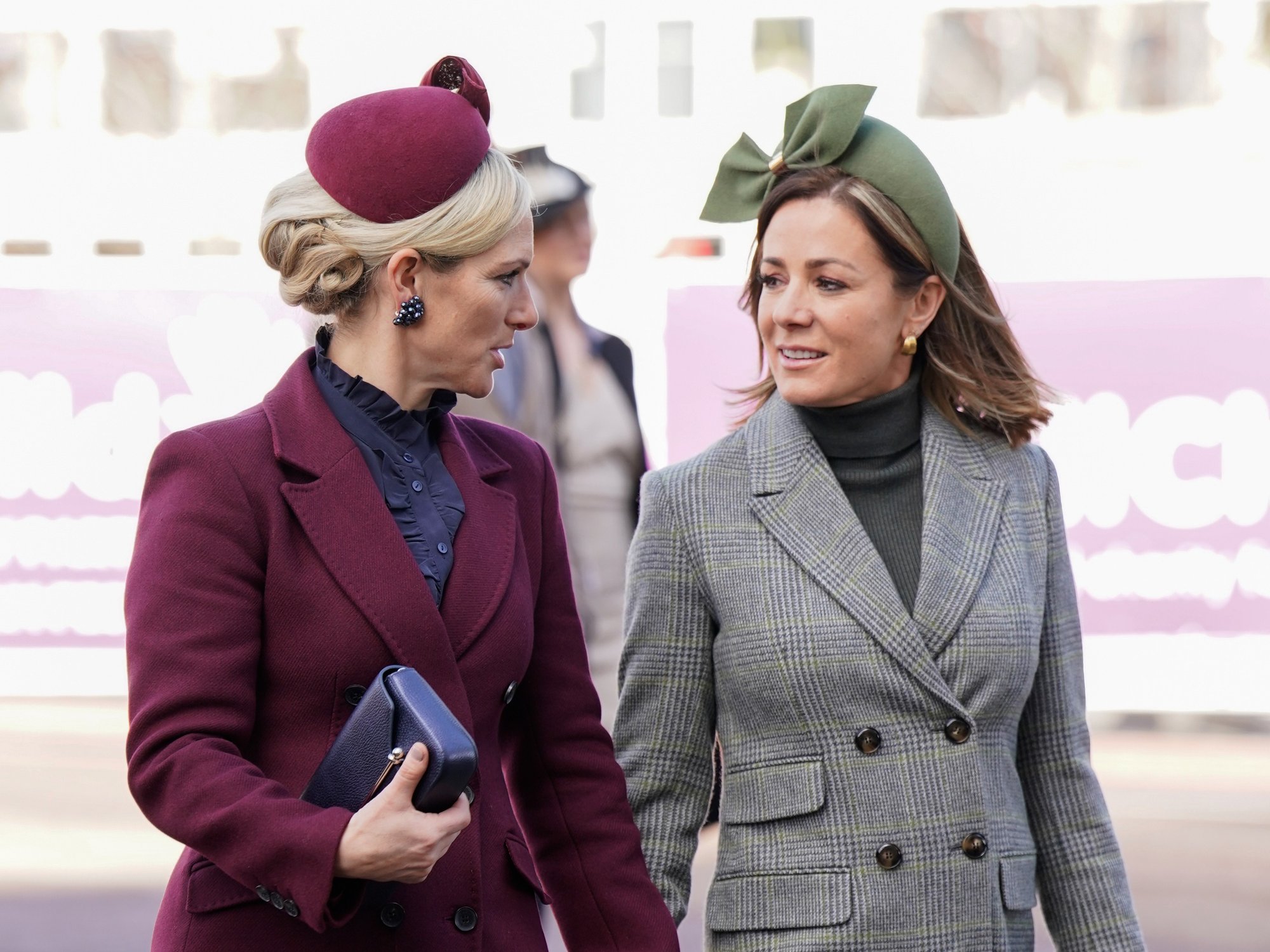 Zara Tindall and Natalie Pinkham