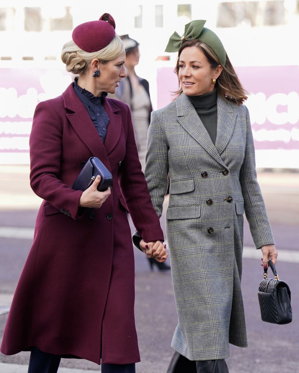 Zara Tindall and Natalie Pinkham