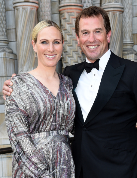 Zara Tindall and Peter Phillips