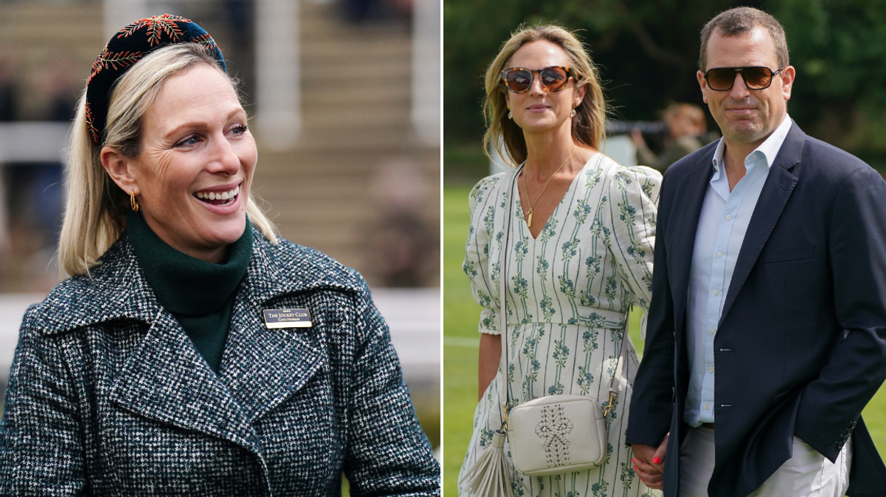 Zara Tindall and Peter Phillips