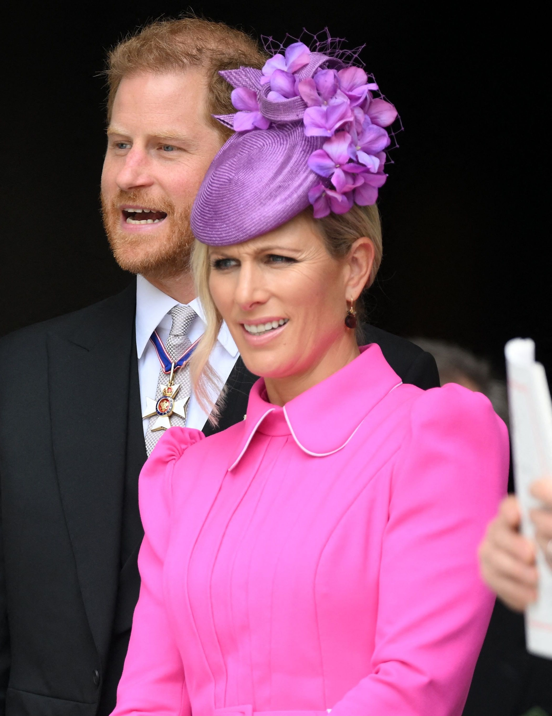Zara Tindall and Prince Harry