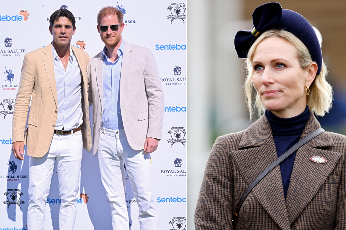 Zara Tindall and Prince Harry