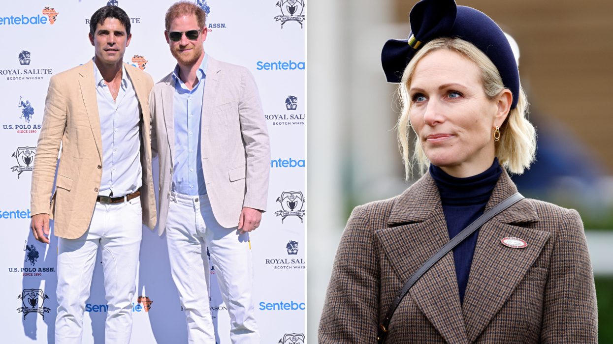 Zara Tindall and Prince Harry