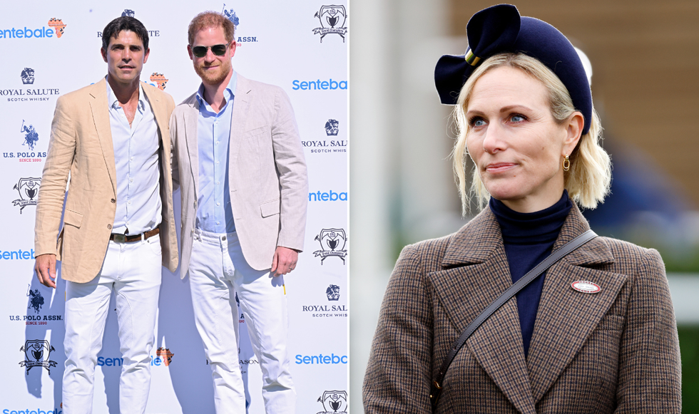 Zara Tindall and Prince Harry