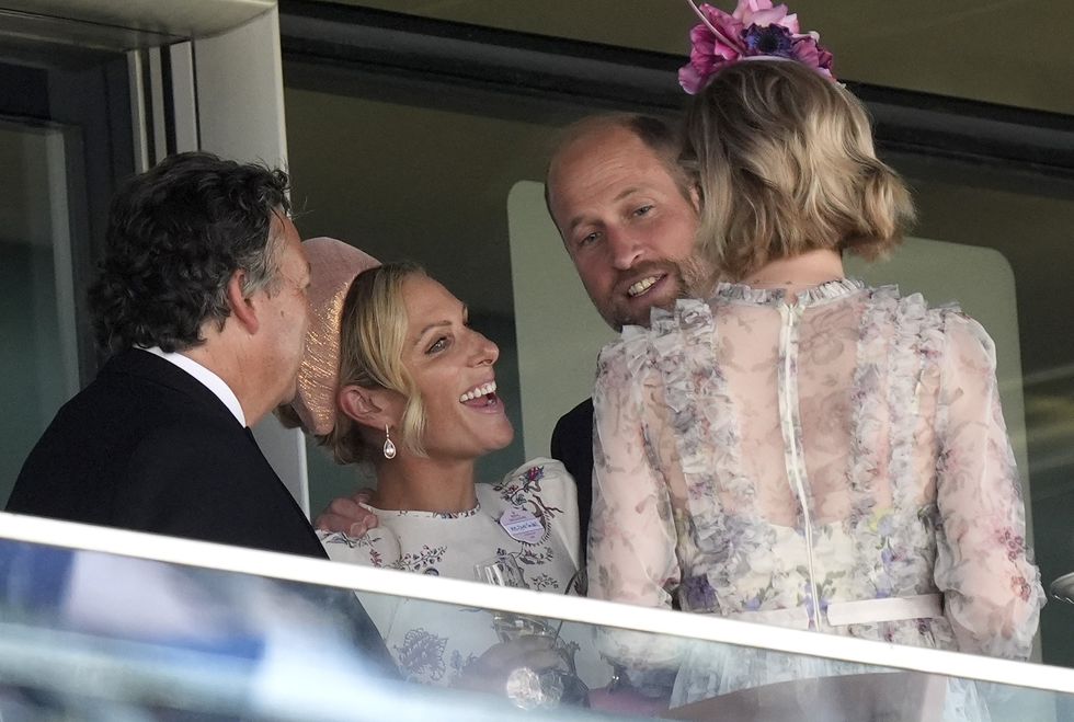 Zara Tindall and Prince William