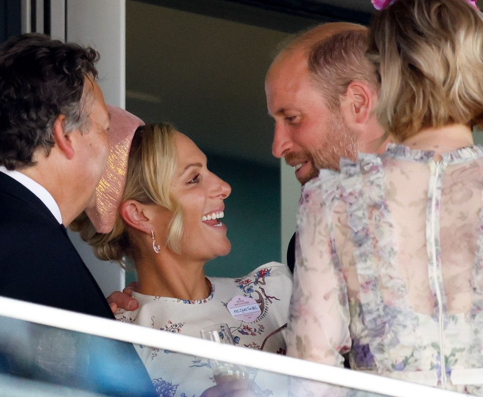 Zara Tindall and Prince William