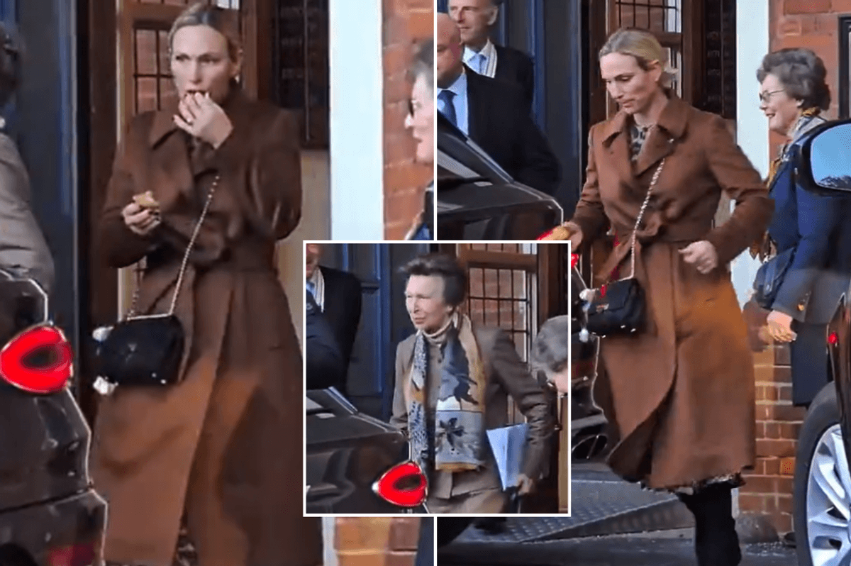 Zara Tindall and Princess Anne