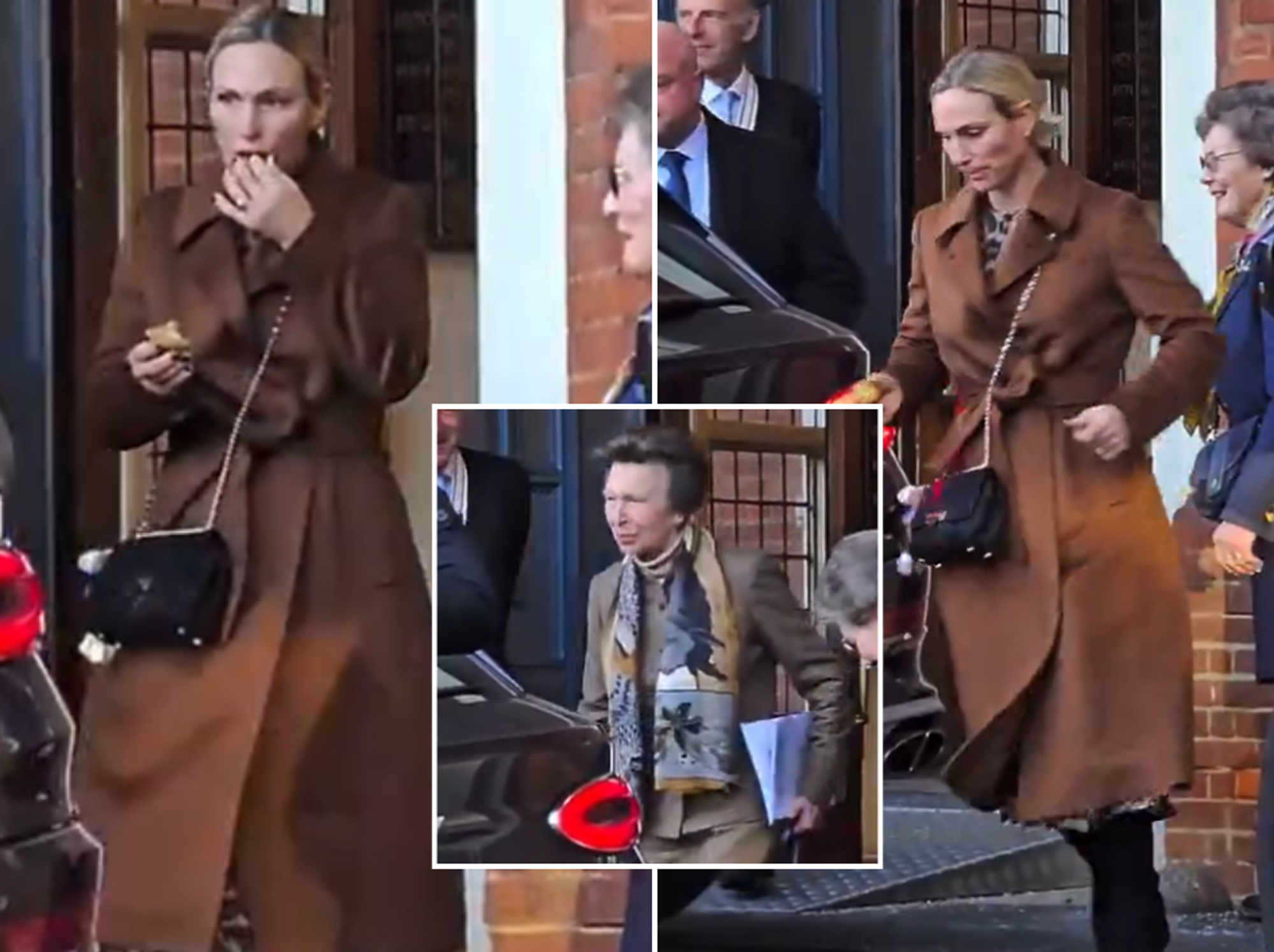 Zara Tindall and Princess Anne