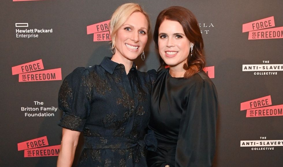 Zara Tindall and Princess Eugenie