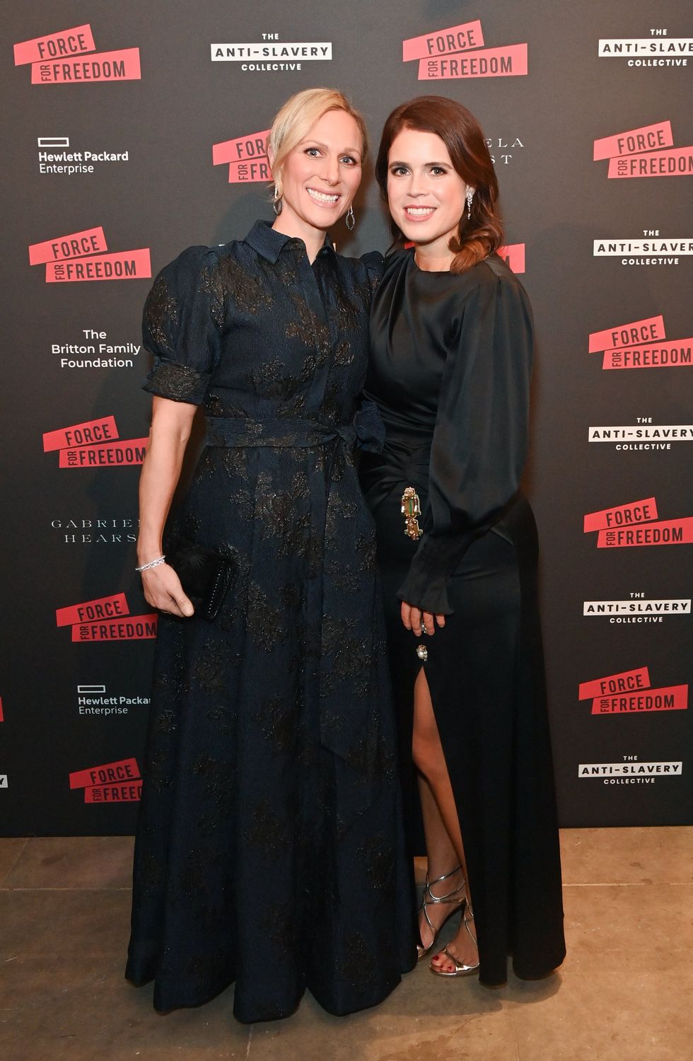 Zara Tindall and Princess Eugenie