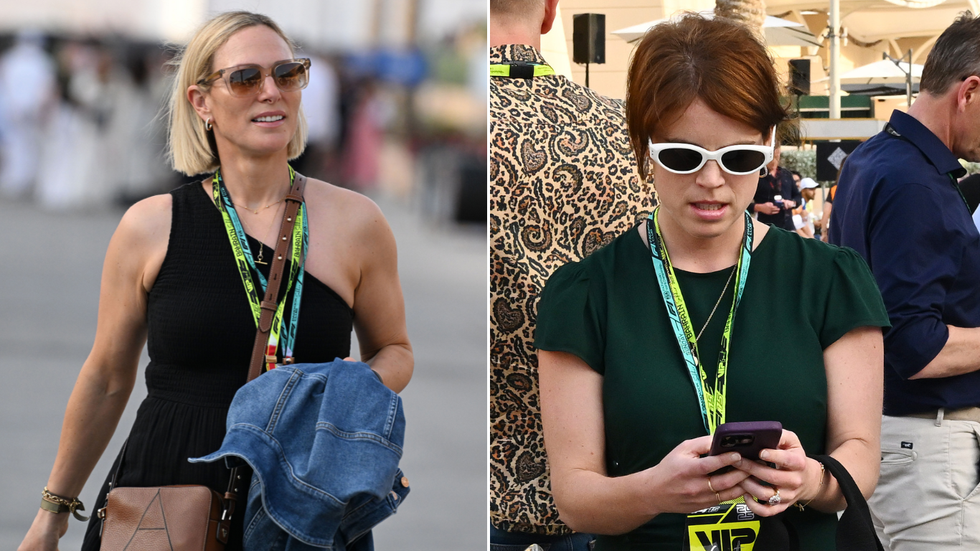 Zara Tindall and Princess Eugenie