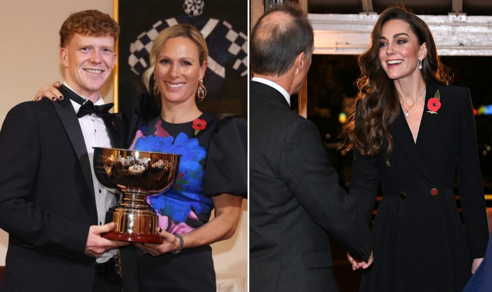 Zara Tindall and Princess Kate