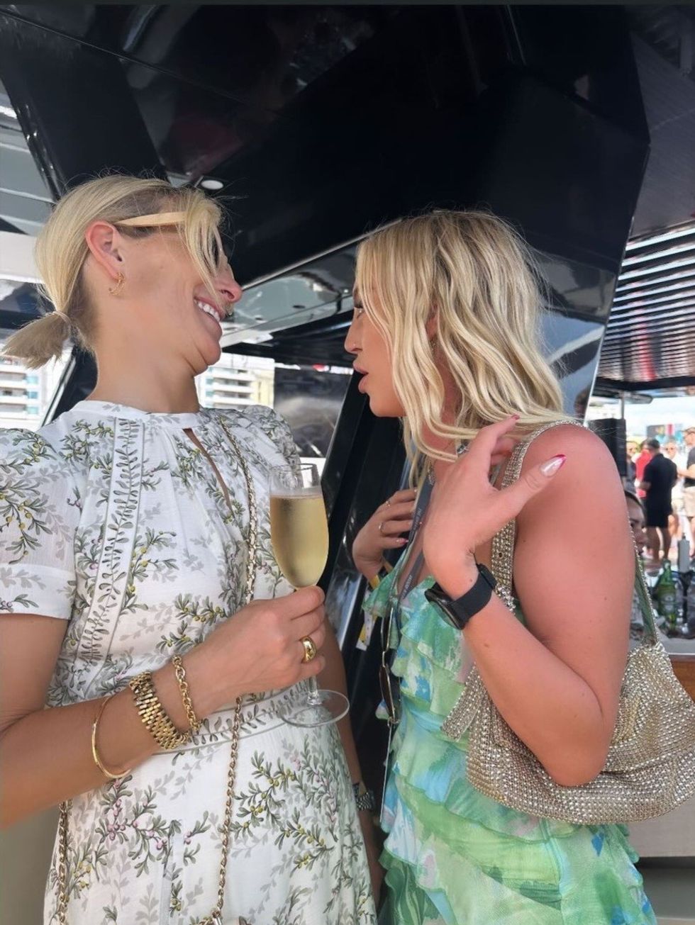 Zara Tindall and Zoe Hayes