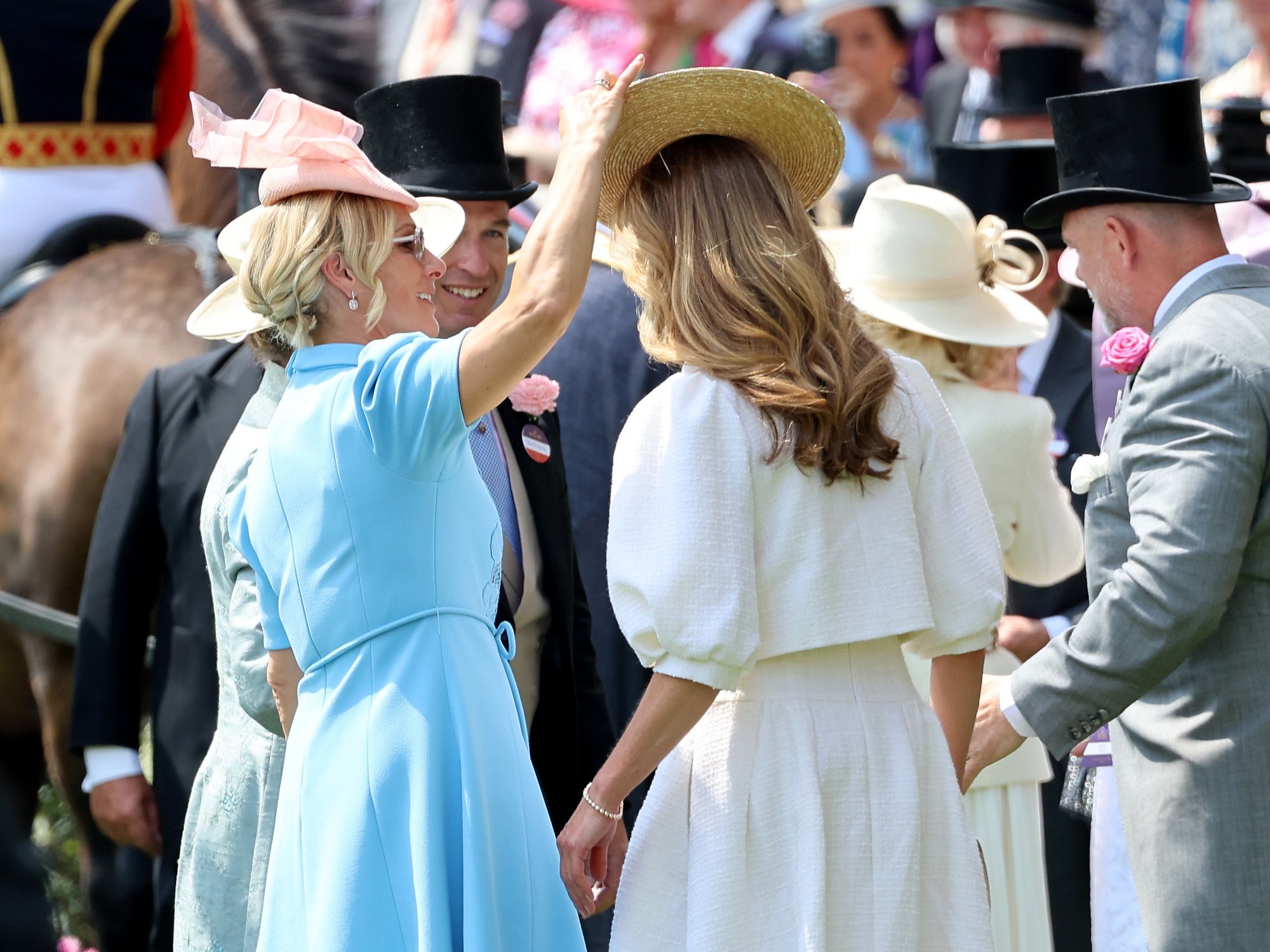Zara Tindall, Harriet Sperling