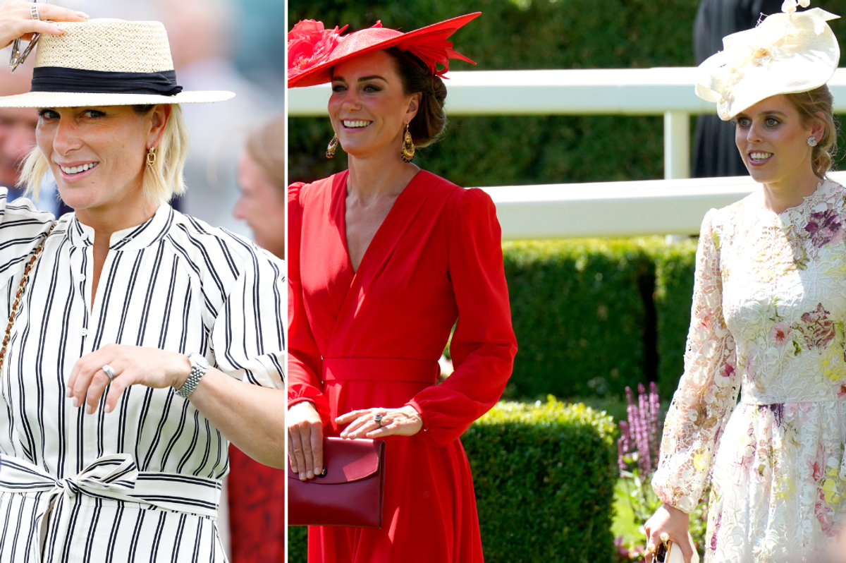 Zara Tindall, Kate and Beatrice