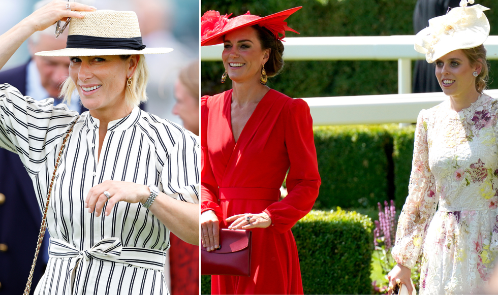 Zara Tindall, Kate and Beatrice