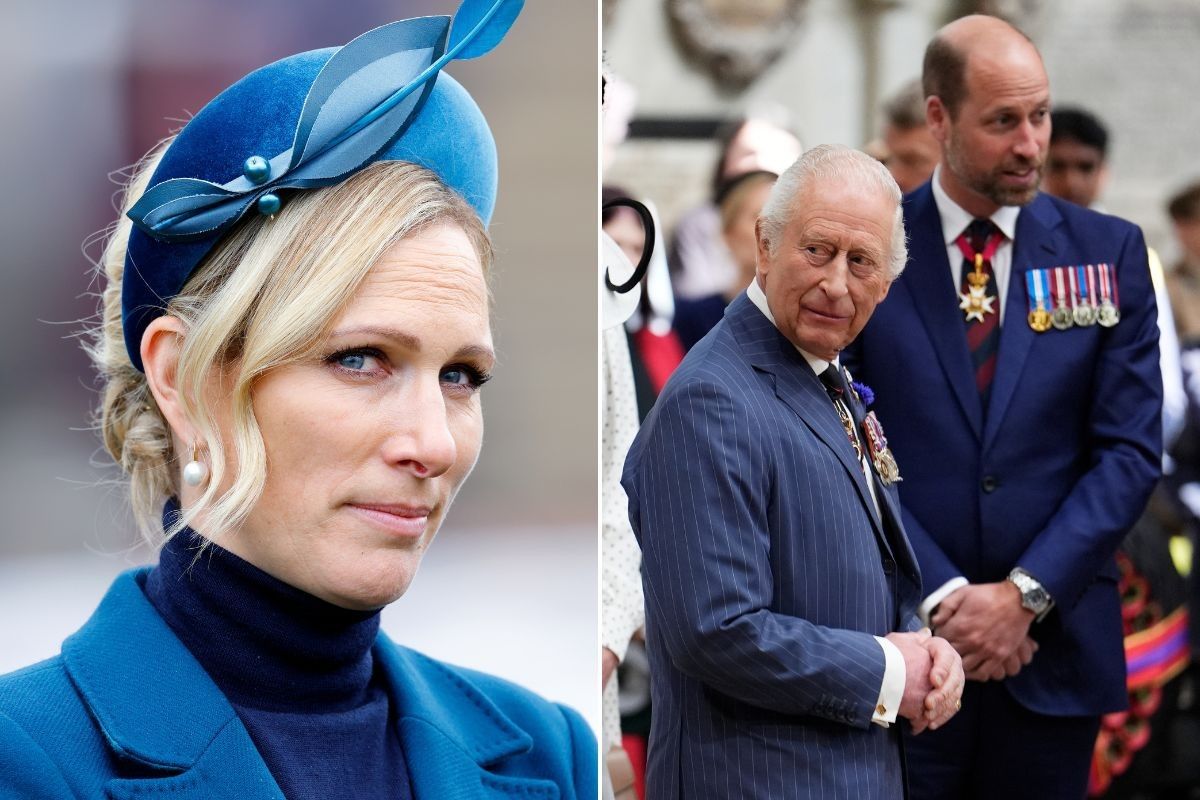 Zara Tindall, King Charles, Prince William