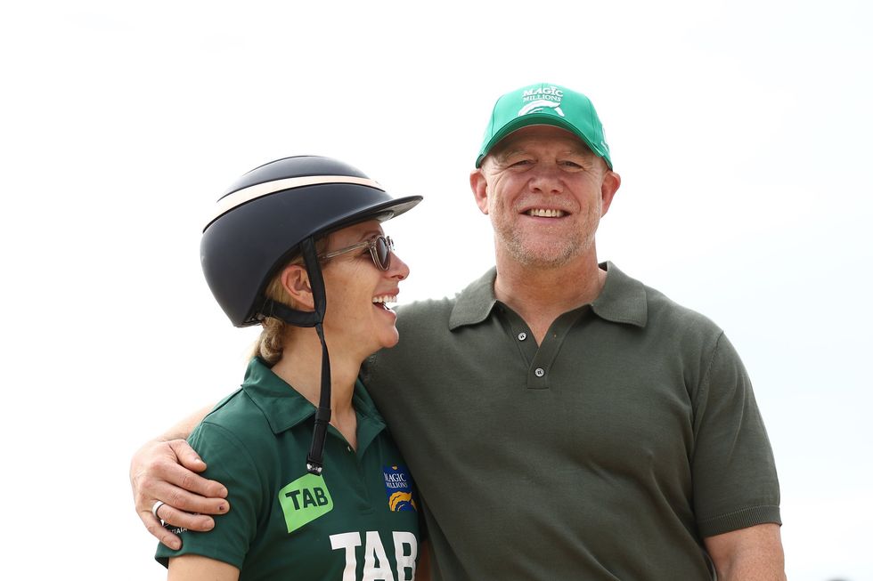 Zara Tindall, Mike Tindall