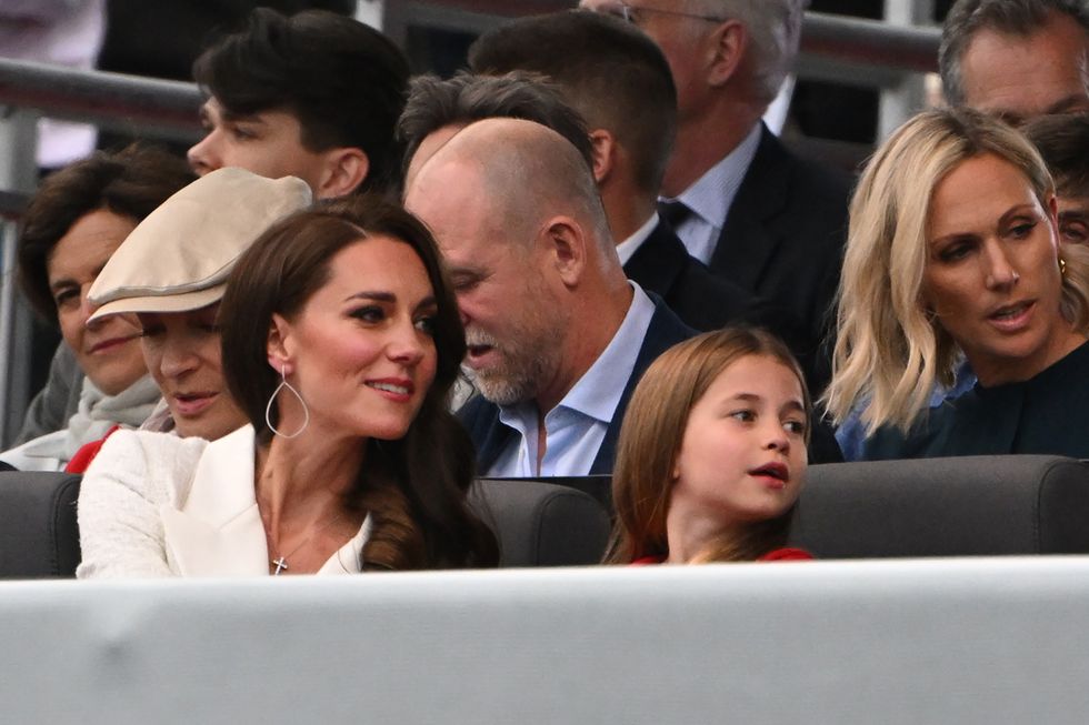 Zara Tindall, Princess Kate and Princess Charlotte