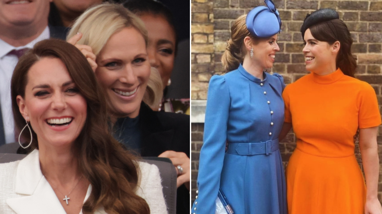 Zara Tindall, Princess Kate, Beatrice and Eugenie