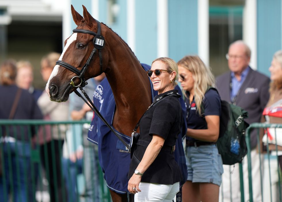 Zara Tindall with Class Affair