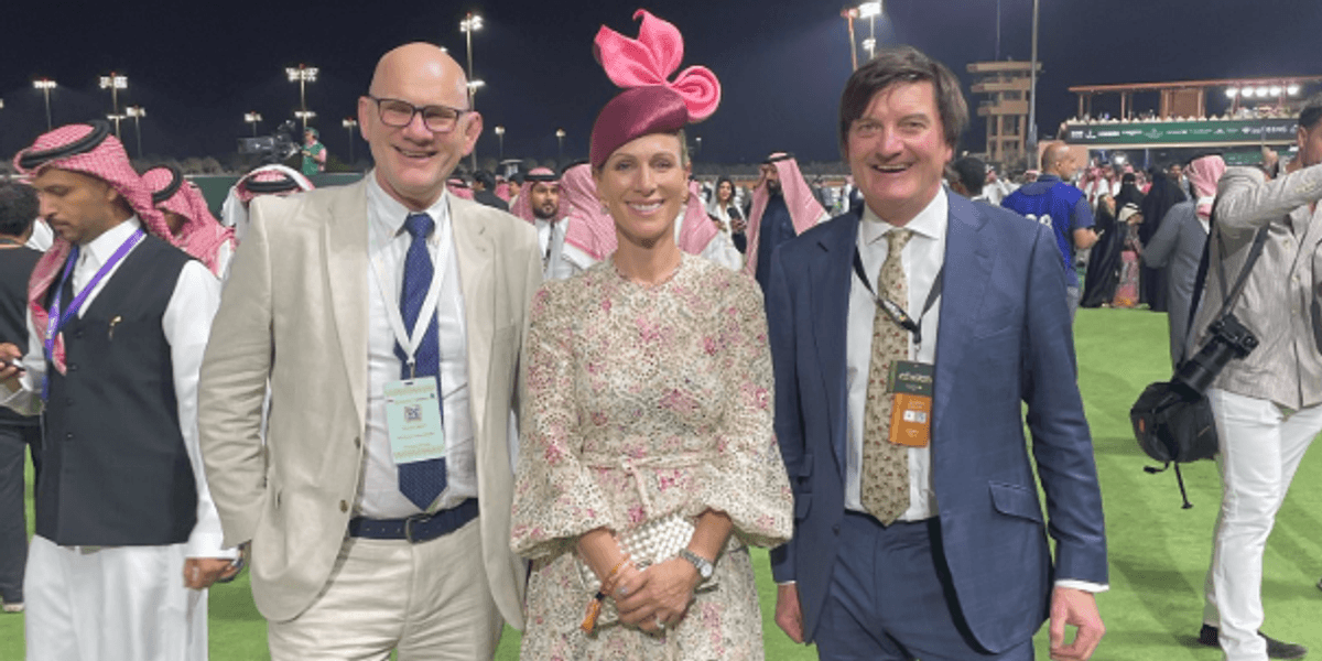 Zara Tindall presents trophy to the winner of ‘the richest horse race ever held’ Zara Tindall presents trophy to the winner of ‘the richest horse race ever held’
