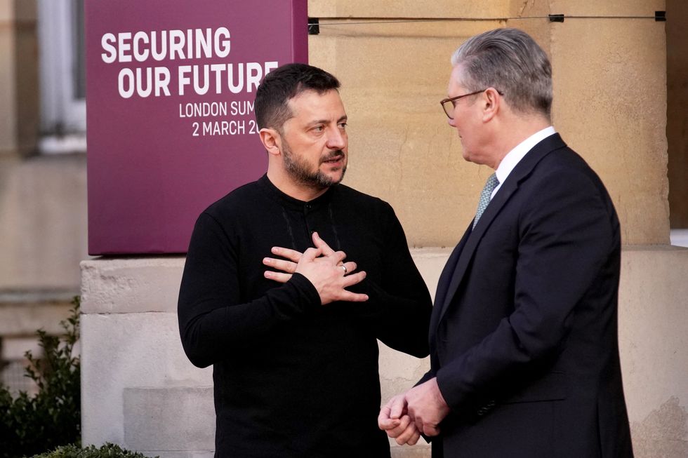 Zelensky and Starmer