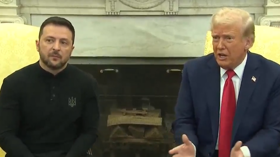 Zelensky and Trump