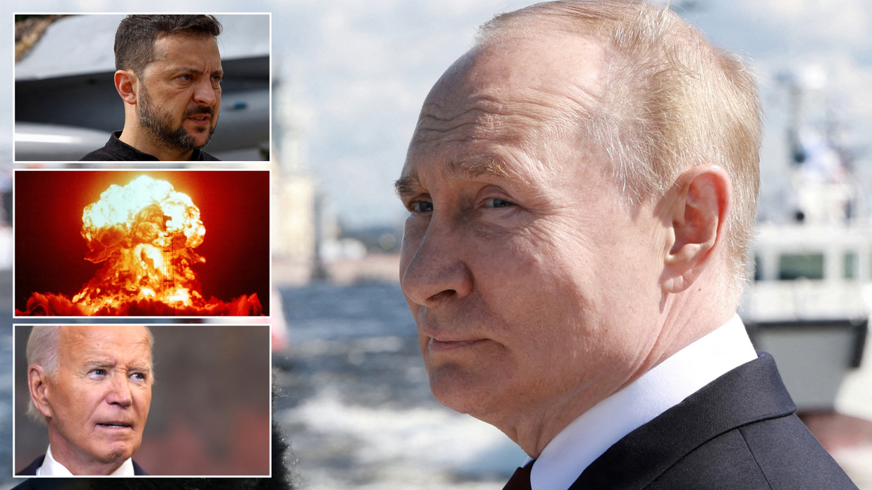 Zelensky/Nuclear bomb/Biden/Putin