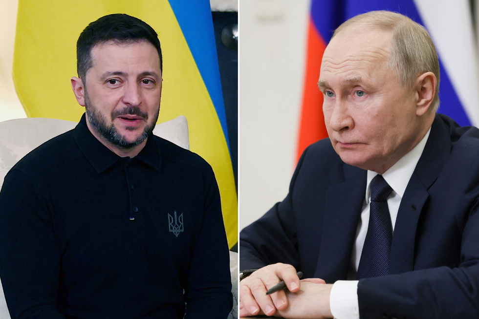 Zelensky, Putin