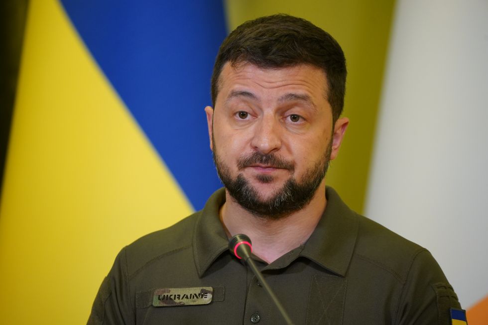 Zelensky spoke of his frustration at Nato's reaction to the war