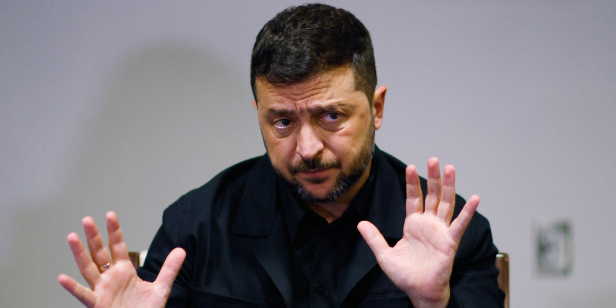 NextImg:Volodymyr Zelensky reveals: 'I'm ready to step down' 18 months after election was due to be held