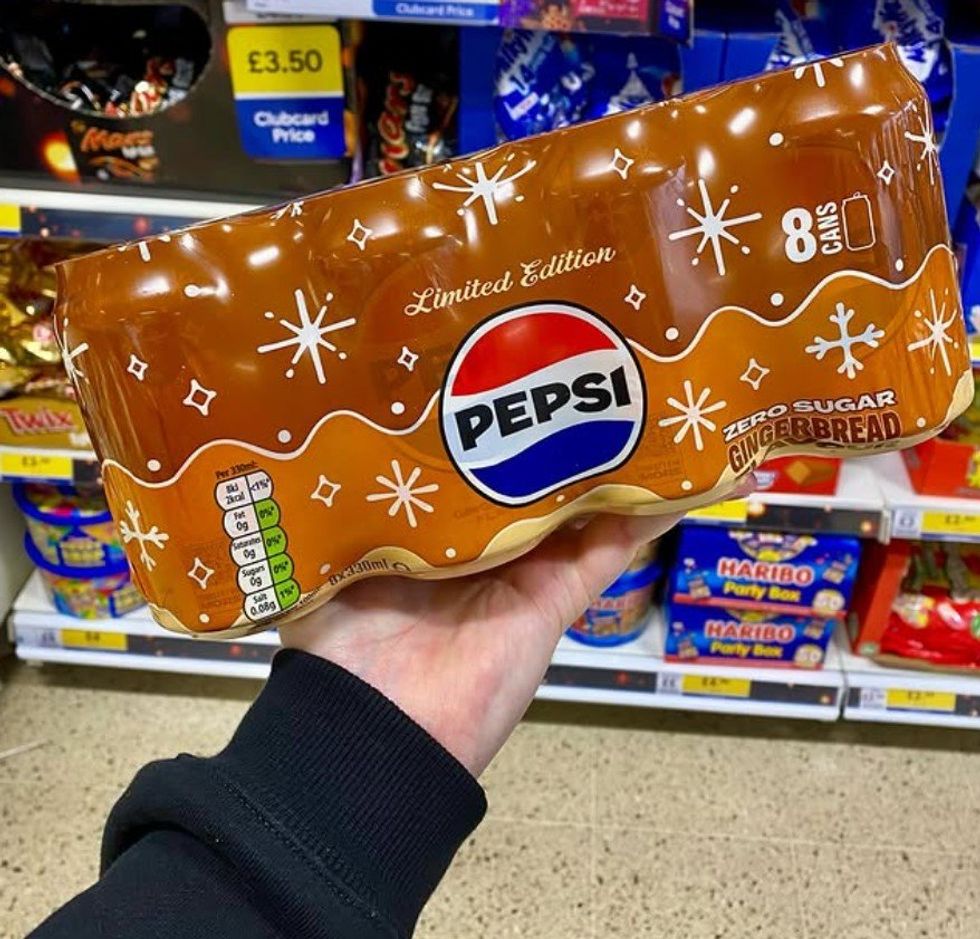 Zero Sugar Gingerbread Pepsi
