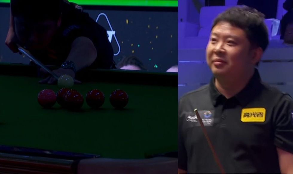 Zhang Anda could only laugh as lights affected his big break