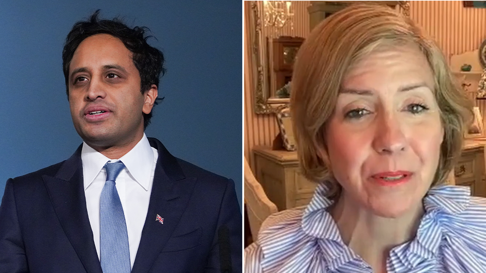 Zia Yusuf and Andrea Jenkyns