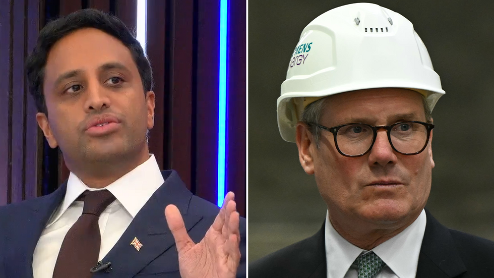 Zia Yusuf and Keir Starmer