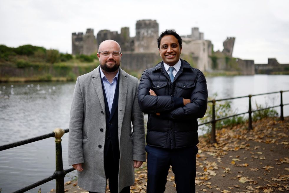 Zia Yusuf and Llyr Powell