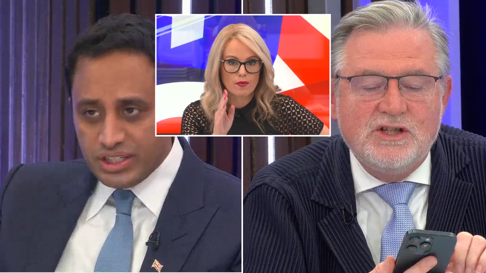 Zia Yusuf, Michelle Dewberry and Barry Gardiner