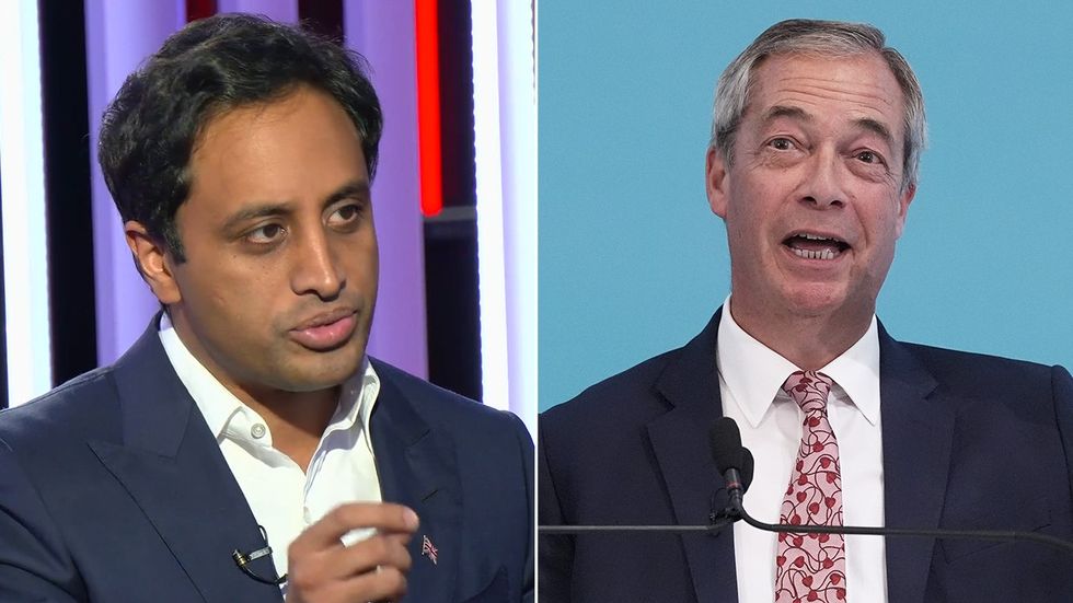 Zia Yusuf, Nigel Farage