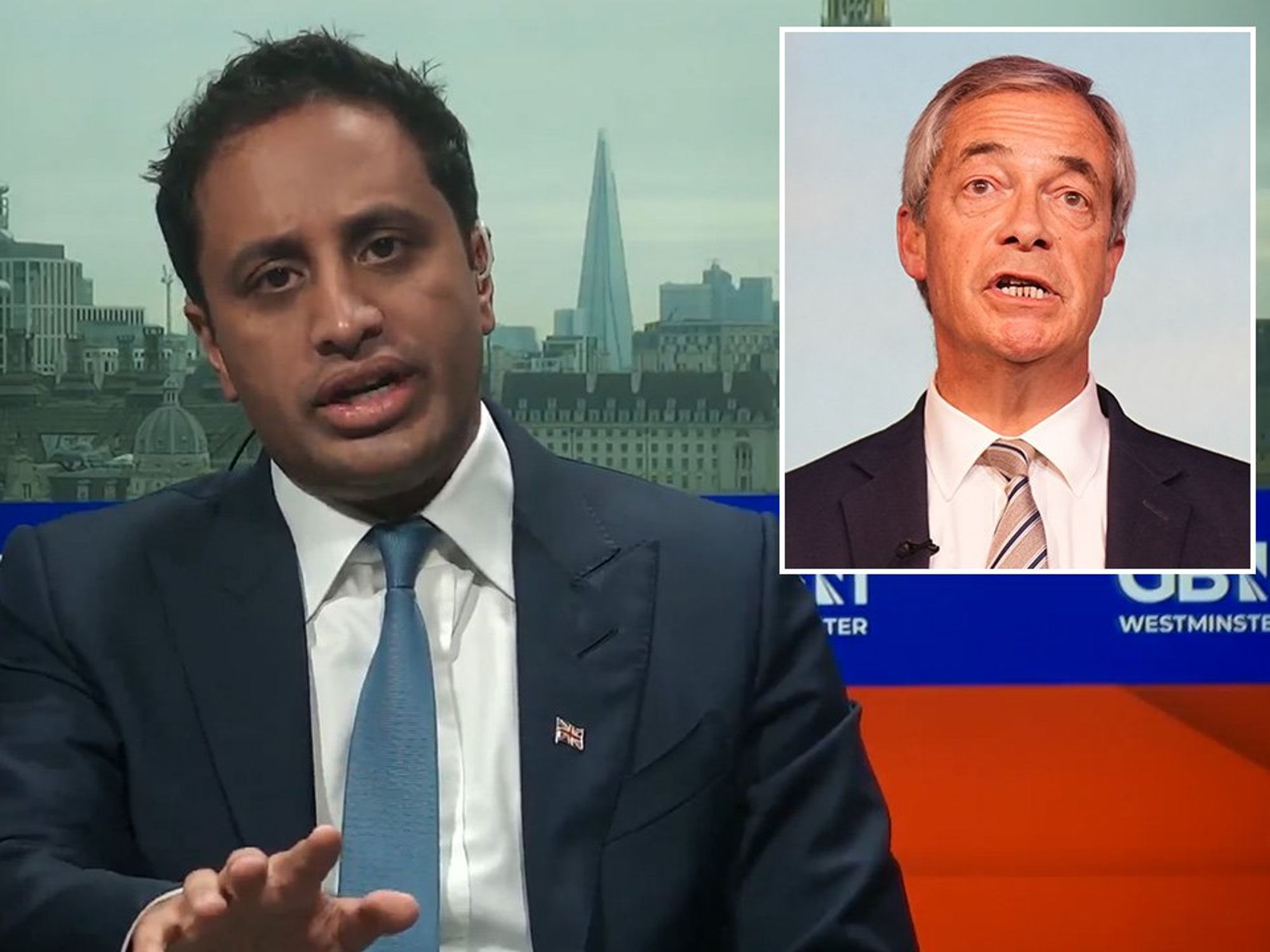 Zia Yusuf, Nigel Farage