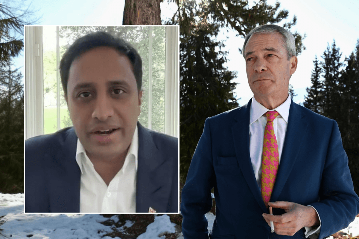 Zia Yusuf; Nigel Farage