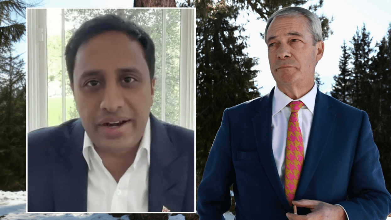 Zia Yusuf; Nigel Farage