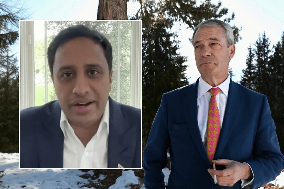 Zia Yusuf; Nigel Farage