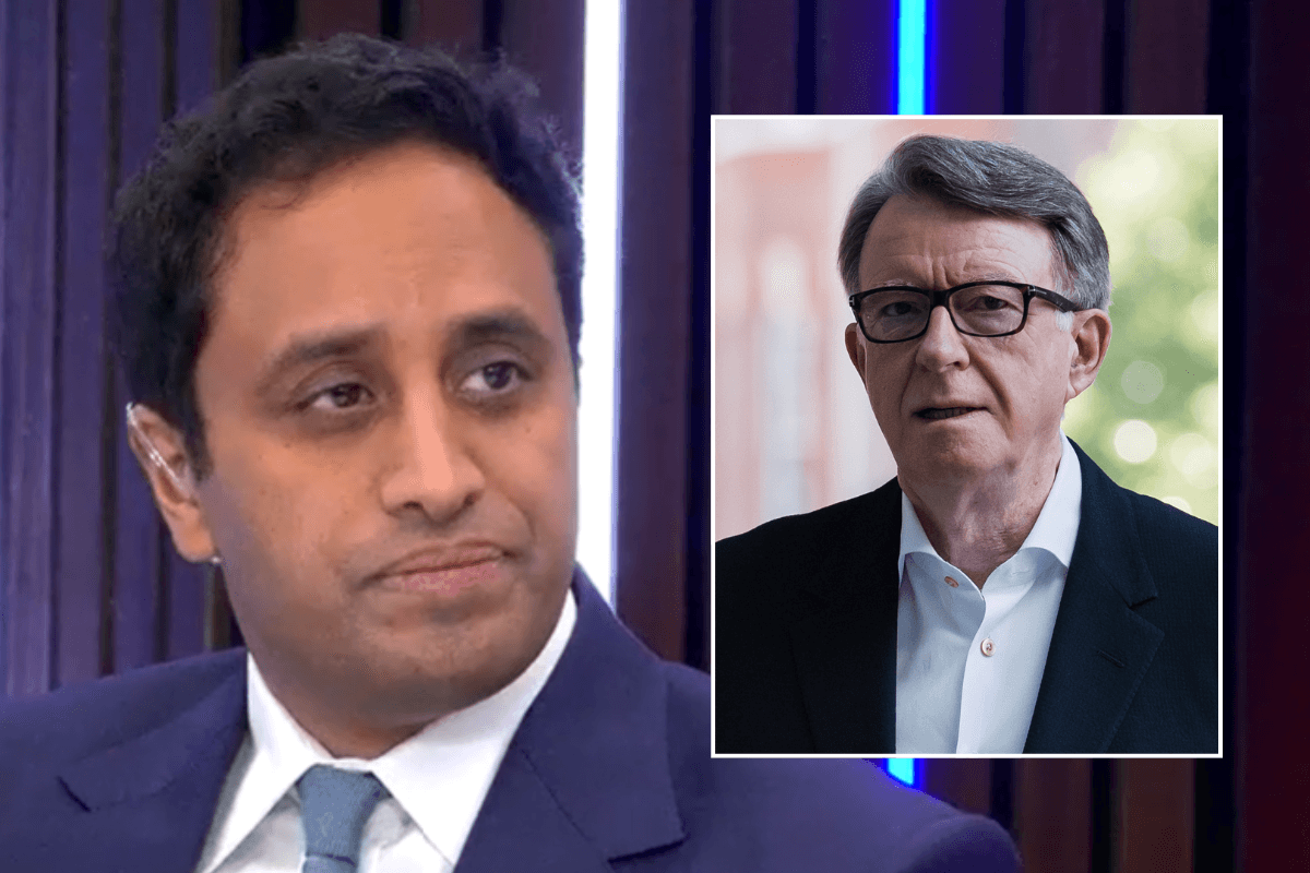 Zia Yusuf; Peter Mandelson