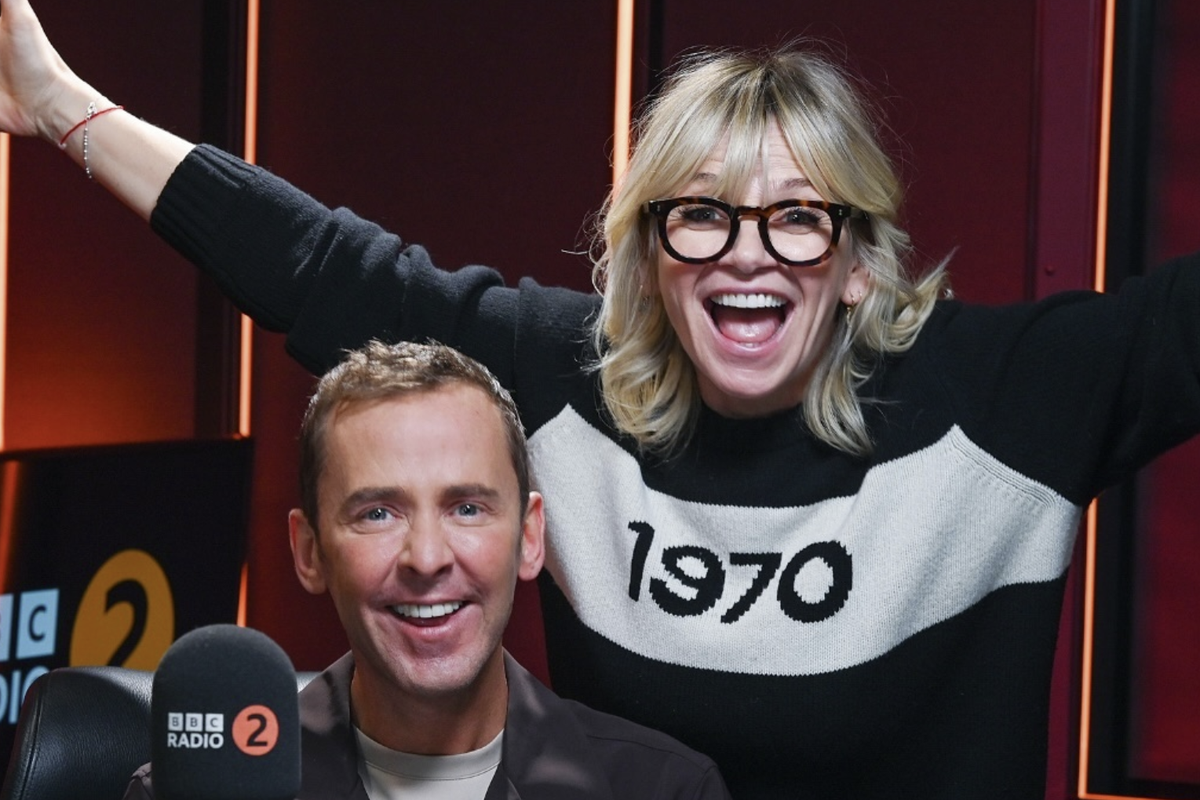Zoe Ball and Scott Mills