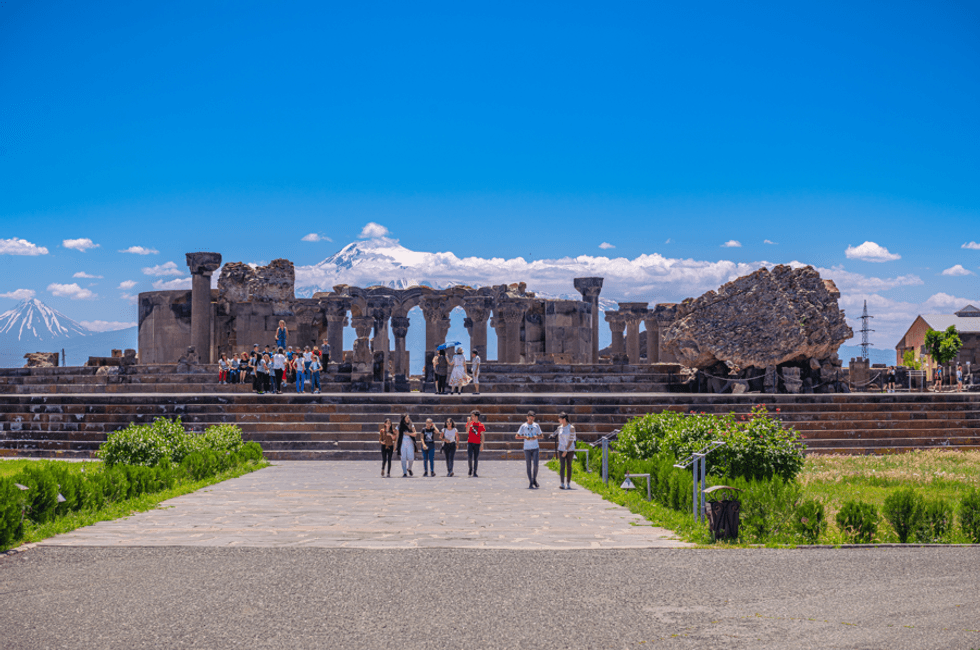 Zvartnots Temple, Armenia